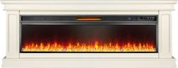 Каминокомплект Royal Flame Geneva 60 слоновая кость с патиной с очагом Vision 60 LED