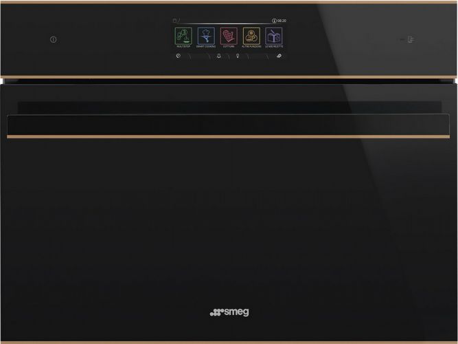 Духовой шкаф с паром и СВЧ Smeg SO4606WAPNR