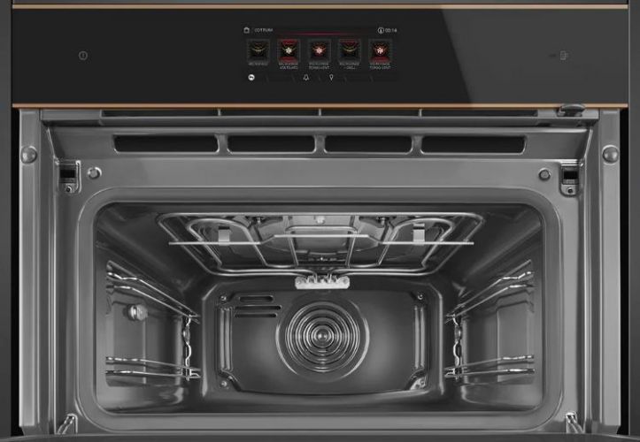 Духовой шкаф с паром и СВЧ Smeg SO4606WAPNR