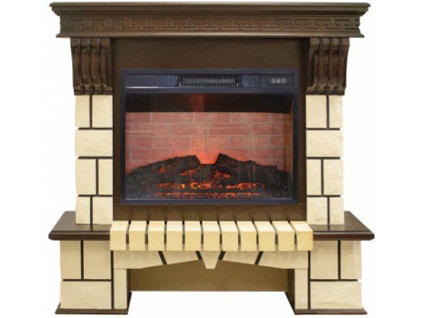 Каминокомплект RealFlame Stone 24 с очагом Irvine 24