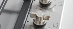 Встраиваемая газовая варочная панель Bertazzoni, конфорка dual wok сбоку, 90 см, нержавеющая сталь