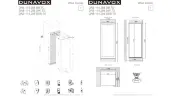 Винный шкаф Dunavox DAB-114.288DW.TO