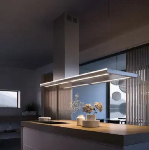Островная вытяжка FALMEC LUMEN ISOLA NRS 175 DX 1750 мм "Тихая вытяжка