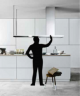 Островная вытяжка FALMEC LUMEN ISOLA NRS 175 DX 1750 мм "Тихая вытяжка