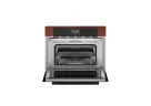 Компактный духовой шкаф Bertazzoni Modern, комбинированный с пароваркой, 60x45 см, медь
