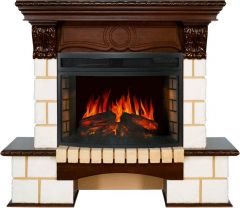 Каминокомплект Royal Flame Pierre Luxe шампань c очагом Dioramic 25 FX