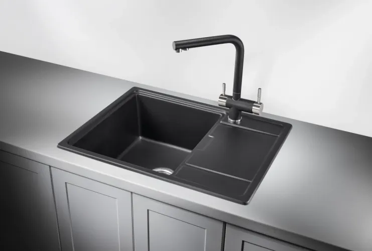 Кухонная мойка ROYS 50 NL 1B1D ANTHRACITE