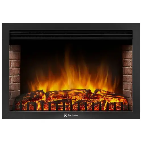 Каминокомплект Firelight Scala 30 с очагом Electrolux EFP/P-3020LS сланец скалистый белый/шпон тёмный дуб