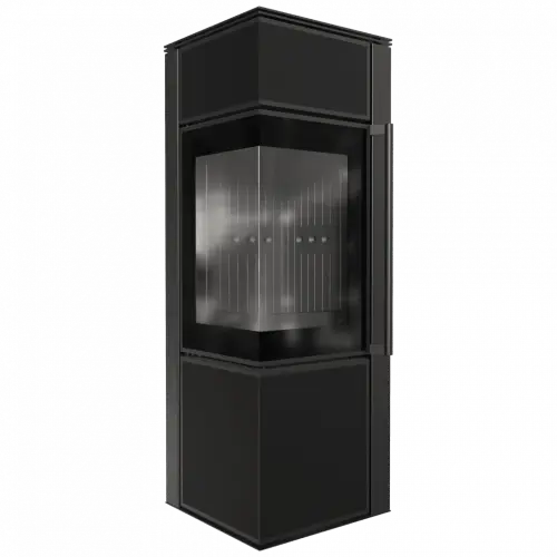 Печь Kratki PRO TORA/S 8 кВт Nero Assoluto