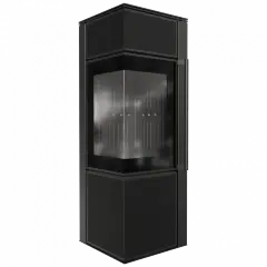 Печь Kratki PRO TORA/S 8 кВт Nero Assoluto
