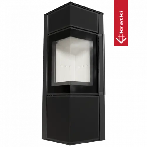 Печь Kratki PRO TORA/S 8 кВт Nero Assoluto