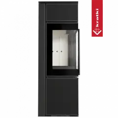 Печь Kratki PRO TORA/S 8 кВт Nero Assoluto