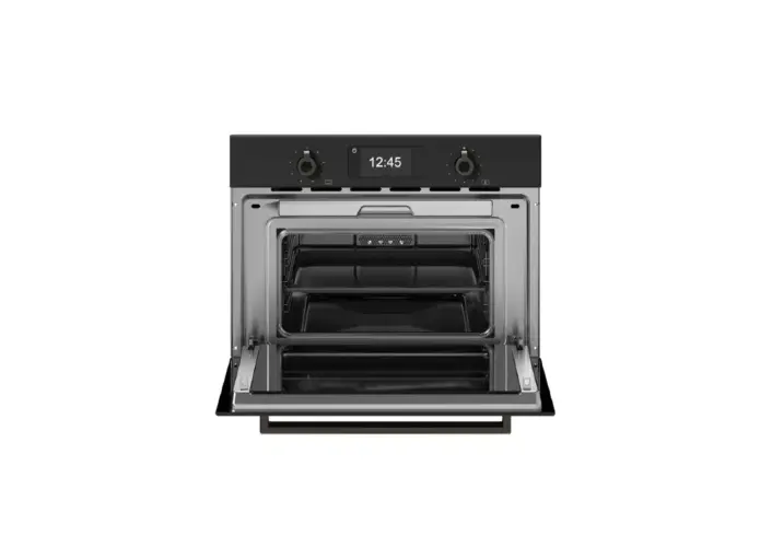 Компактный духовой шкаф Bertazzoni Professional, комбинированный с пароваркой, 60x45 см, карбонио