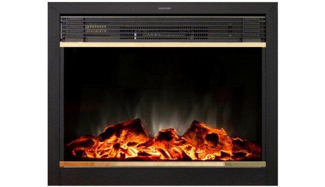 Каминокомплект Interflame Экстер махагон угловой с очагом Jupiter FX M Brass
