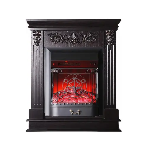 Каминокомплект Interflame Берта Люкс с очагом Majestic FX M Black венге