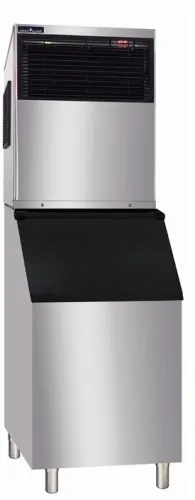 Льдогенератор EKSI серии CUBE, LLC-220, бункер D-350, кубиковый лед
