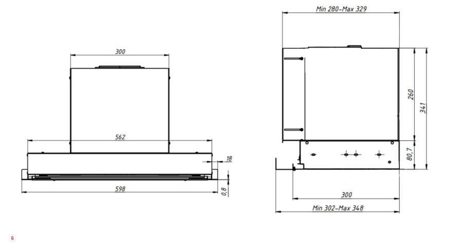 Вытяжка Franke T-FORM WH 60 305.0706.456
