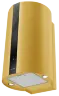 Вытяжка кухонная цилиндрическая настенная MEFERI TUBE40GOLD COMFORT PLUS, 40 см, золотая, производительность 1200 м3/ч, 5 скоростей, режимы отвод и рециркуляция, сенсорное управление, гарантия 3 года