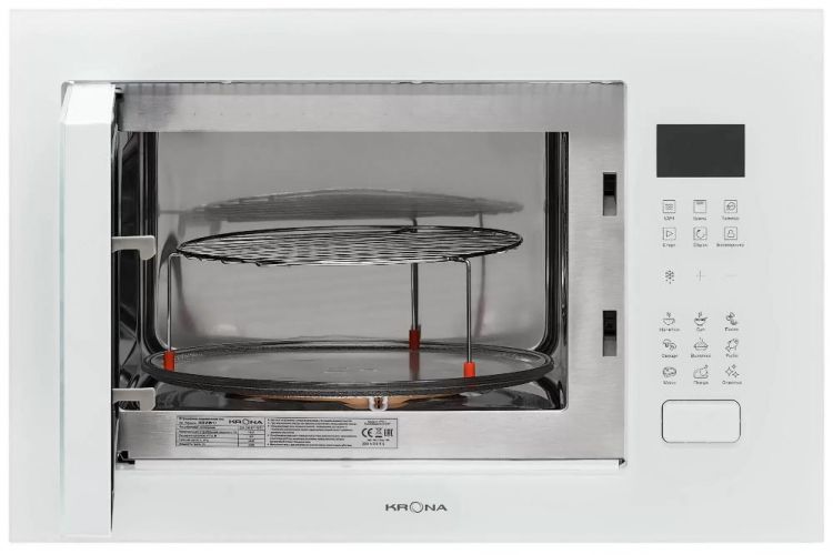 Встраиваемая микроволновая печь KRONA REIN 60 WH