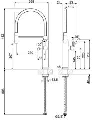 Смеситель Smeg MDF50BL