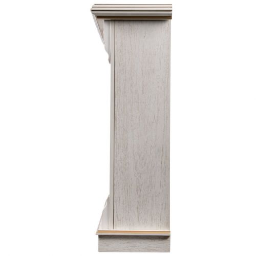 Каминокомплект Firelight Barocco 30 с очагом Electrolux EFP/P-3020LS шпон белый дуб с золотой патиной
