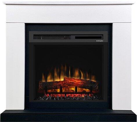 Каминокомплект Dimplex Bergen (Разборный) с очагом XHD23L-INT белый с черным