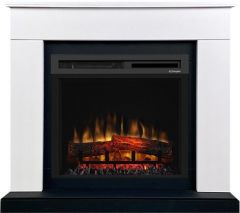 Каминокомплект Dimplex Bergen (Разборный) с очагом XHD23L-INT белый с черным