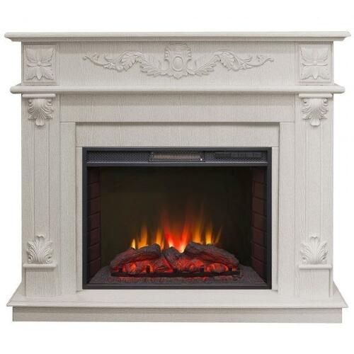 Каминокомплект RealFlame Philadelphia 25,5/26 WT с очагом Sparta 25,5 LED