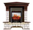 Каминокомплект Royal Flame Pierre Luxe угловой с очагом Fobos FX M Black