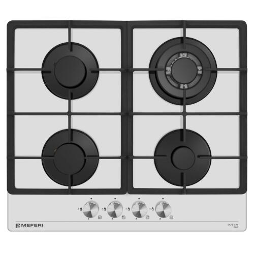 Варочная панель газовая MEFERI MGH604WH GLASS POWER