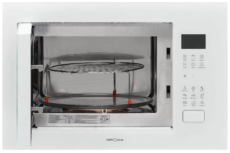 Встраиваемая микроволновая печь KRONA REIN 60 WH