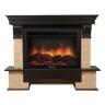 Каминокомплект Firelight Forte 30S с очагом Electrolux EFP/P-3020LS камень бежевый/шпон венге
