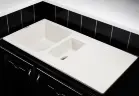Кухонная мойка MODENA 1,5B2D WHITE