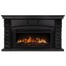 Каминокомплект Firelight Porto 42/40/36 + очаг Electrolux EFP/P-4220LS камень черный/шпон венге