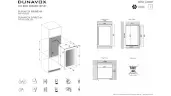 Винный шкаф Dunavox DVS-44.120DSS