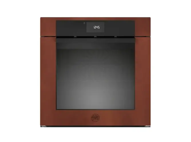 Электрический встраиваемый духовой шкаф Bertazzoni с сенсорным дисплеем (LCD), 60 см, медь