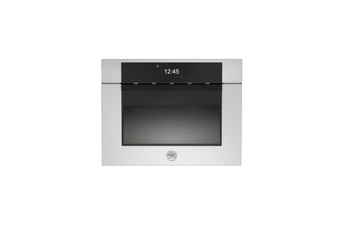 Компактный духовой шкаф Bertazzoni Modern, комбинированный с микроволновой печью, 60x45 см, нержавеющая сталь