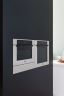 Компактный духовой шкаф Bertazzoni Modern, комбинированный с микроволновой печью, 60x45 см, нержавеющая сталь