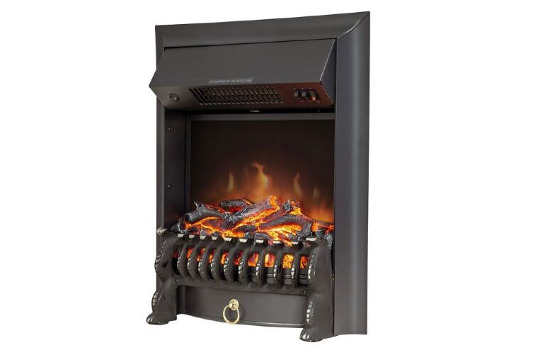 Каминокомплект Royal Flame Dublin (Разборный) с очагом Fobos FX Black орех каньон/сланец