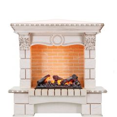 Каминокомплект Dimplex Pierre Luxe угловой с очагом Cassette 600 NH