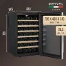 Винный шкаф Meyvel MV28-BF1 (удобный)
