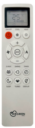 Сплит-система AirGreen GRI-12 HC3/GRO-12 HC3 Chill Classic