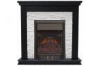 Каминокомплект Interflame Сиена сланец венге с очагом Majestic FX M Black