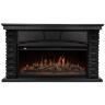 Каминокомплект Royal Thermo Aurora RTFP/P-AR40LS + портал Firelight Porto 42/40/36 камень черный/шпон венге