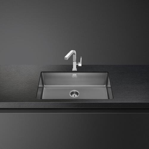 Мойка Smeg Mira VSTR71DKX темная нержавеющая сталь