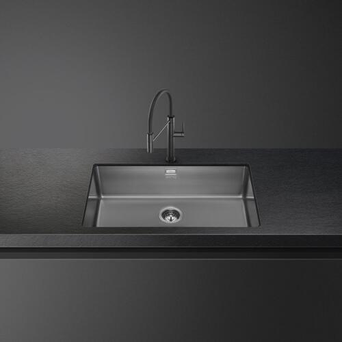 Мойка Smeg Mira VSTR71DKX темная нержавеющая сталь