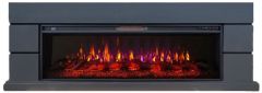Каминокомплект Interflame Норд с очагом FreeSpace 60 LED FX QZ графит