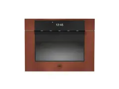 Компактный духовой шкаф Bertazzoni Modern, комбинированный с пароваркой, 60x45 см, медь