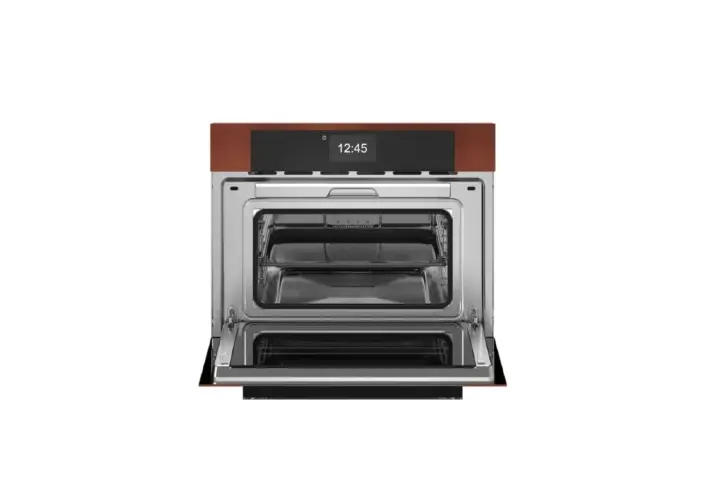 Компактный духовой шкаф Bertazzoni Modern, комбинированный с пароваркой, 60x45 см, медь