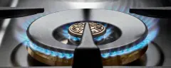 Варочный центр Bertazzoni, 6 газовых конфорок, два многофункциональных электрических шкафа, 120 см, нержавеющая сталь